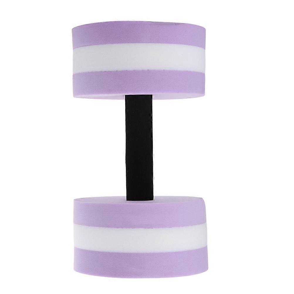 Water Barbells Aquatic Exercise Dumbbell for Exercising 3Pcs Lavender