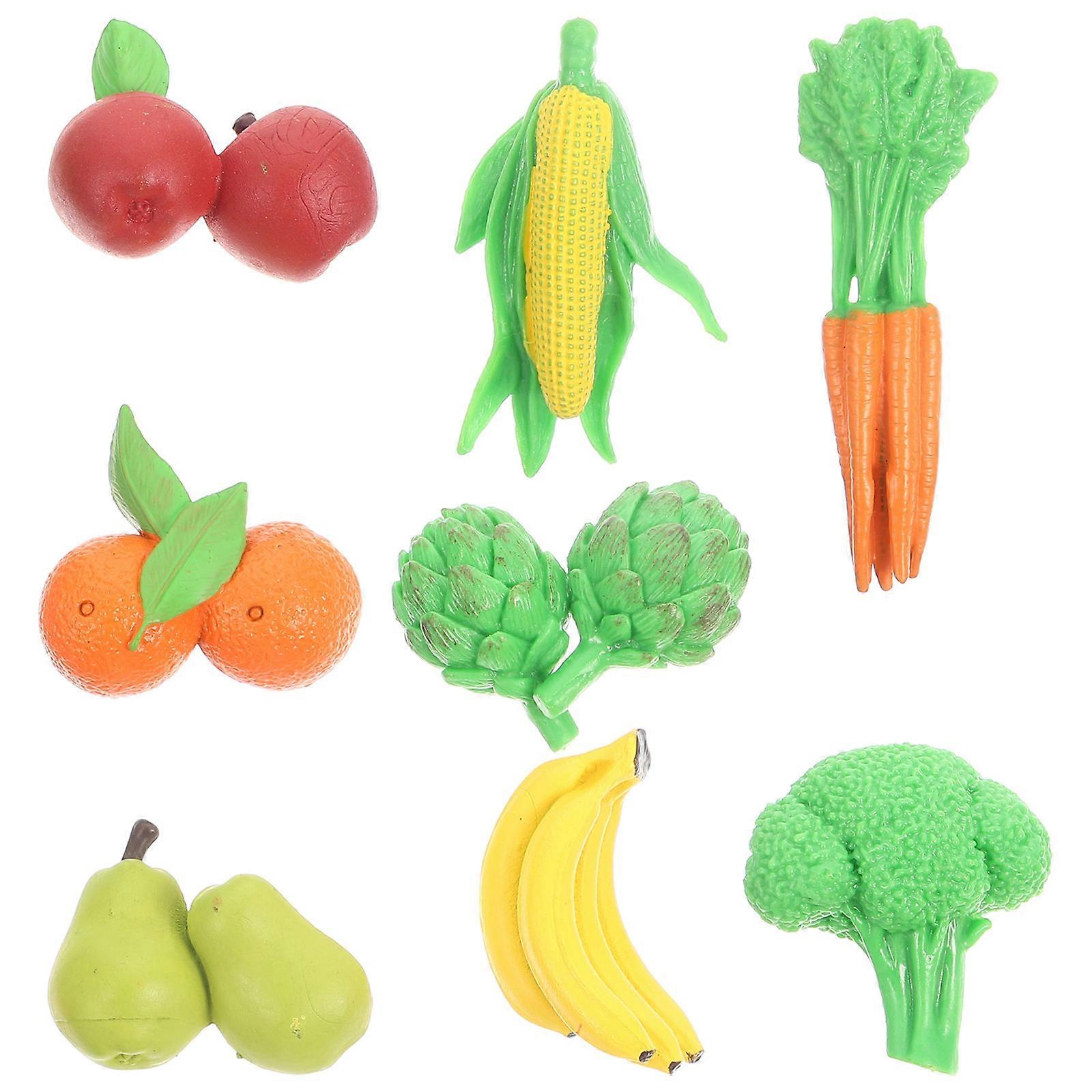 Realistic Vegetable Models Simulation Vegetable Toys for Kids 1Set PVC