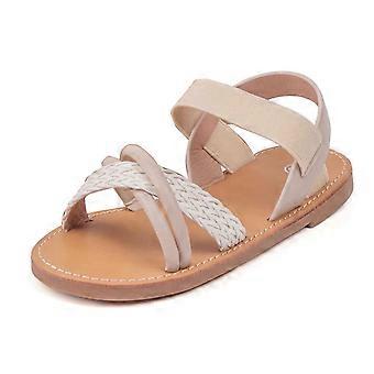Atmungsaktive Mädchensandalen für Kleinkinder und Kinder, leicht, bequem, lässig, für Outdoor, Sommer, Schule und Spaziergänge, bequeme Passform, Größe 1-1,5 Jahre
