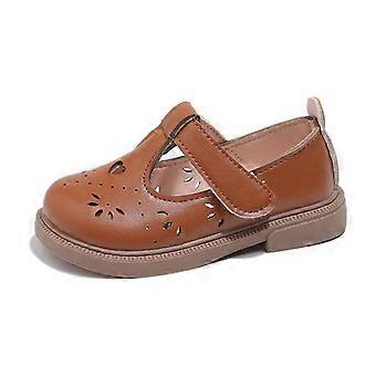 Mary-Jane-Ballerinas für Kleinkinder, braun, Größe 3-3,5