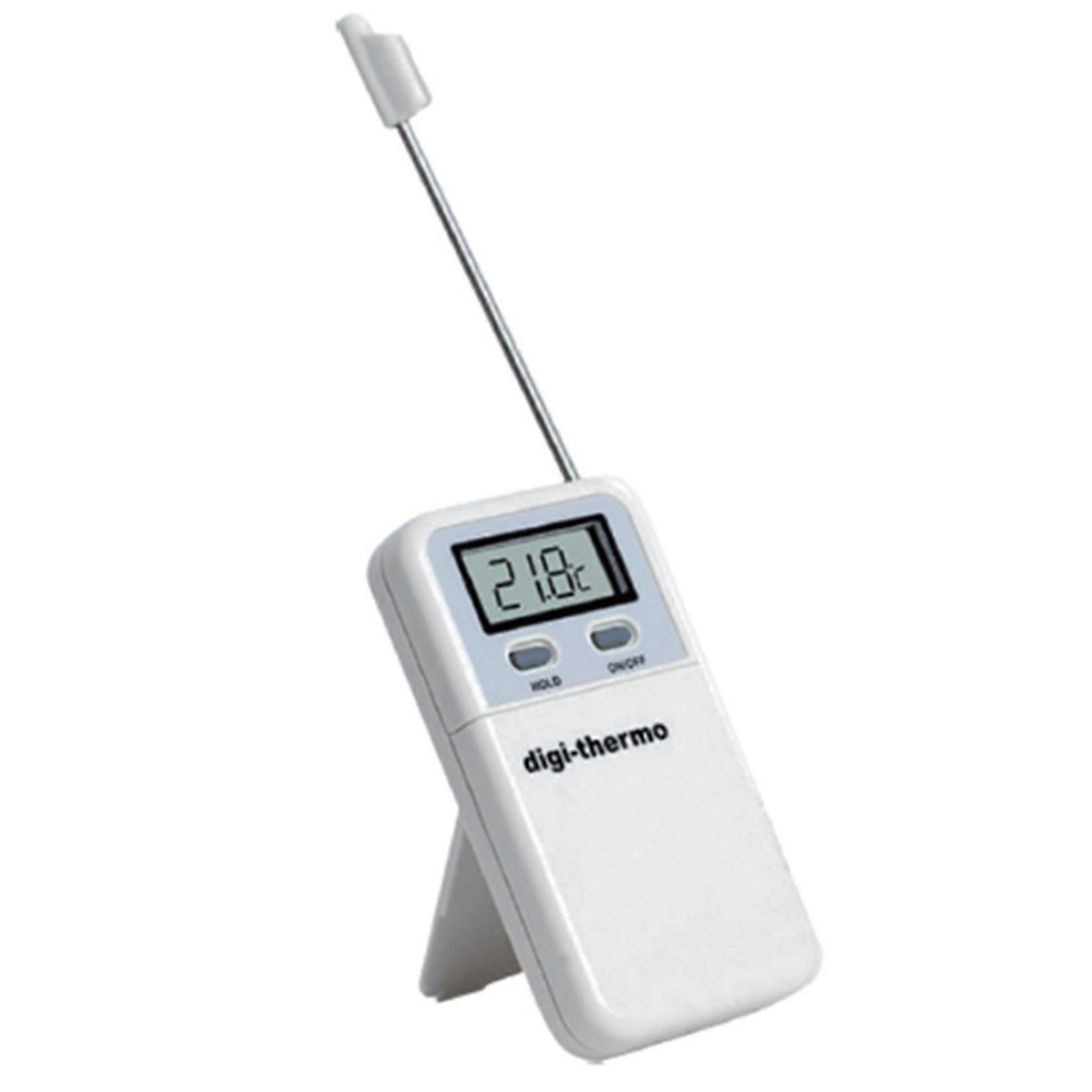 Multifunctional Electronic Thermometer LCD Digital Temperature Detector External Sensor Thermometer for Kitchen Baking