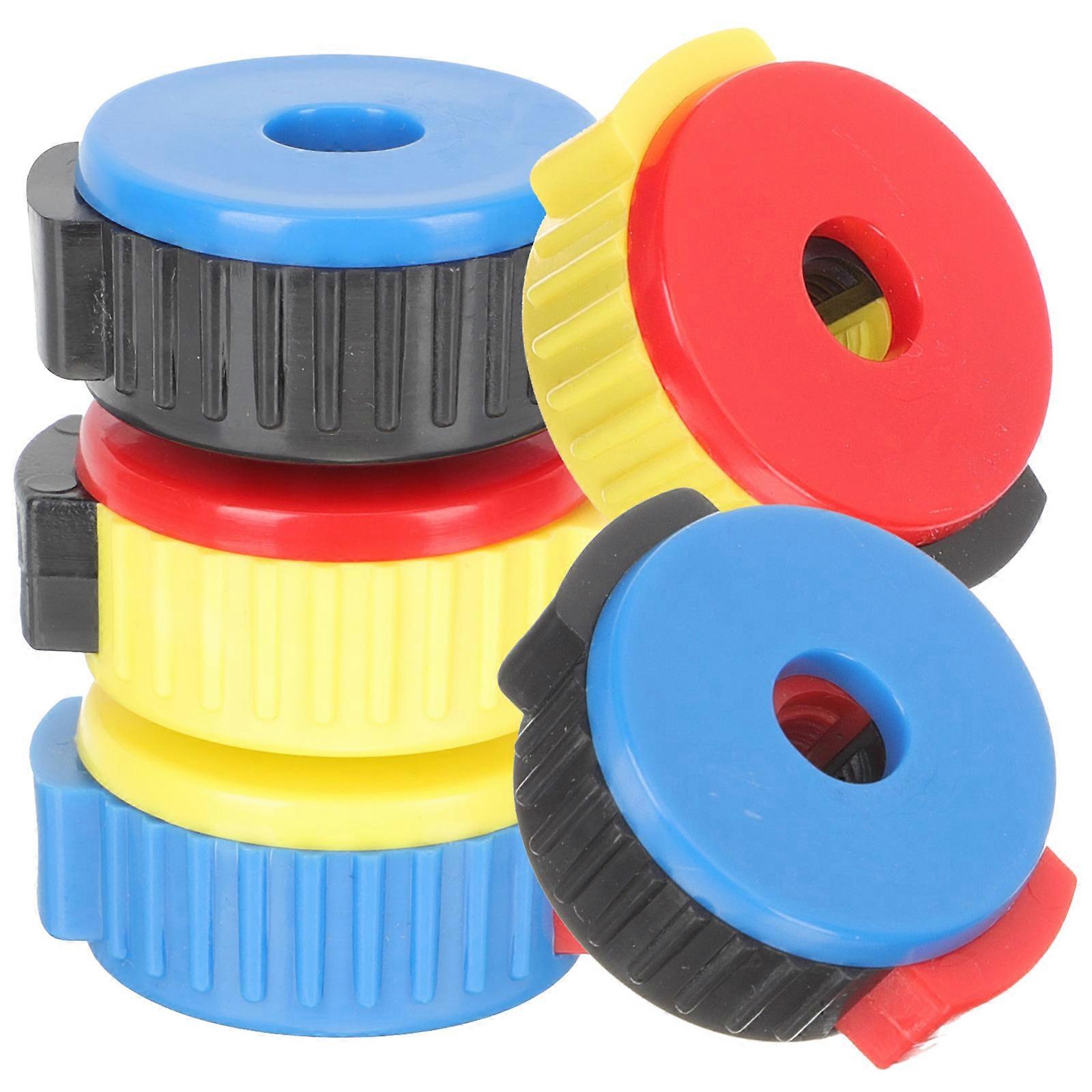 Quick Release Fast Cymbal Quick Release Nuts Drum Accessories 5Pcs Assorted Color
