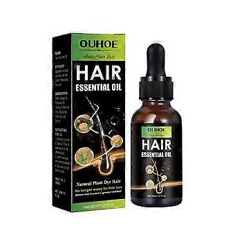 Ouhoe Haarverzorgings- en Verdikkingsolie - Herstelt beschadigd haar, verbetert droogheid, voorkomt haaruitval, verzachtende essentiële olie
