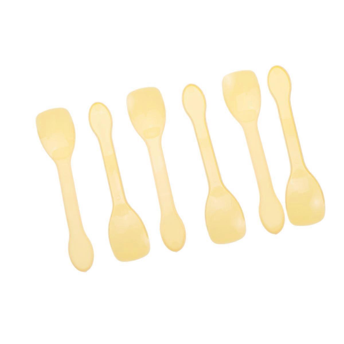 Mini Transparent for Eating Use 100Pcs