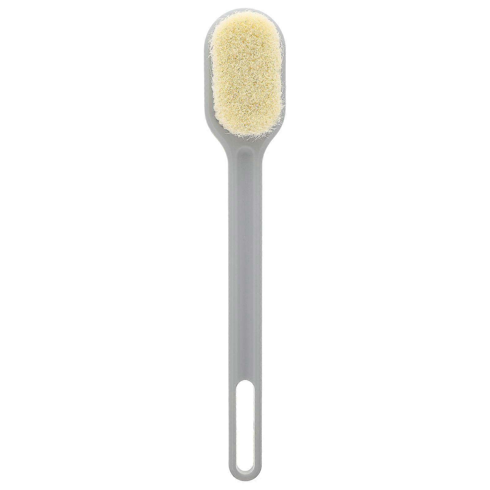 Grey Bathing Brush for Bathing 1Pcs Practical Massage Long Handle Scrubber