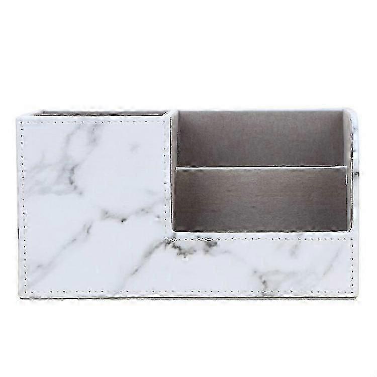 Marble Retro Creative Office Multi-function Pen Holder Storage Box Marble 1822