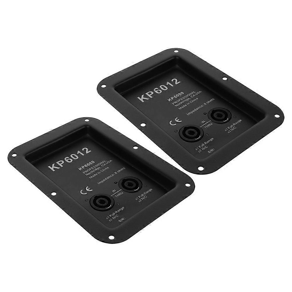 Loudspeaker Terminal Speaker Junction Box for Stage Setup 2Pcs Connector
