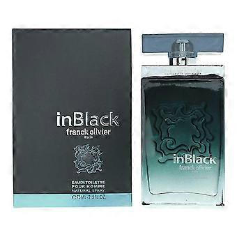 Franck Olivier In Black Men's EDT 75ml Fragrance