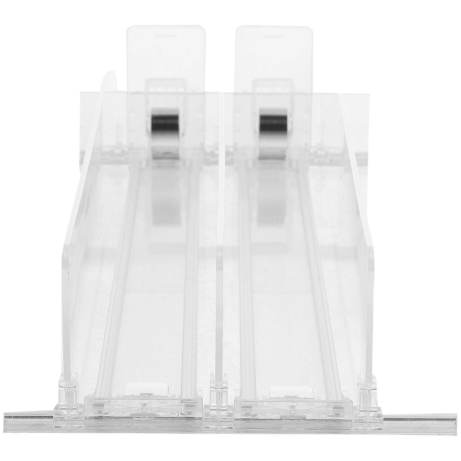 Shelf Pusher Machine Plastic Tray Organizer for 1Set