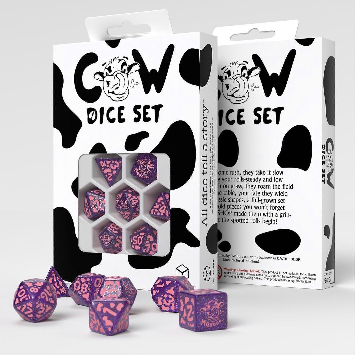 Cow Dice Set RaMOOna
