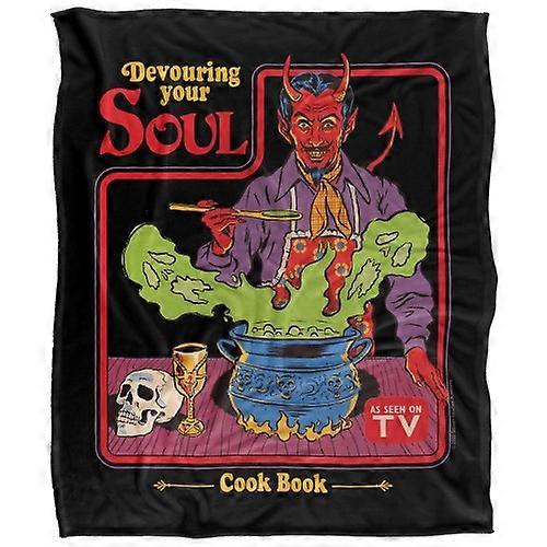 Steven Rhodes Devouring Your Soul Soft Touch Blanket
