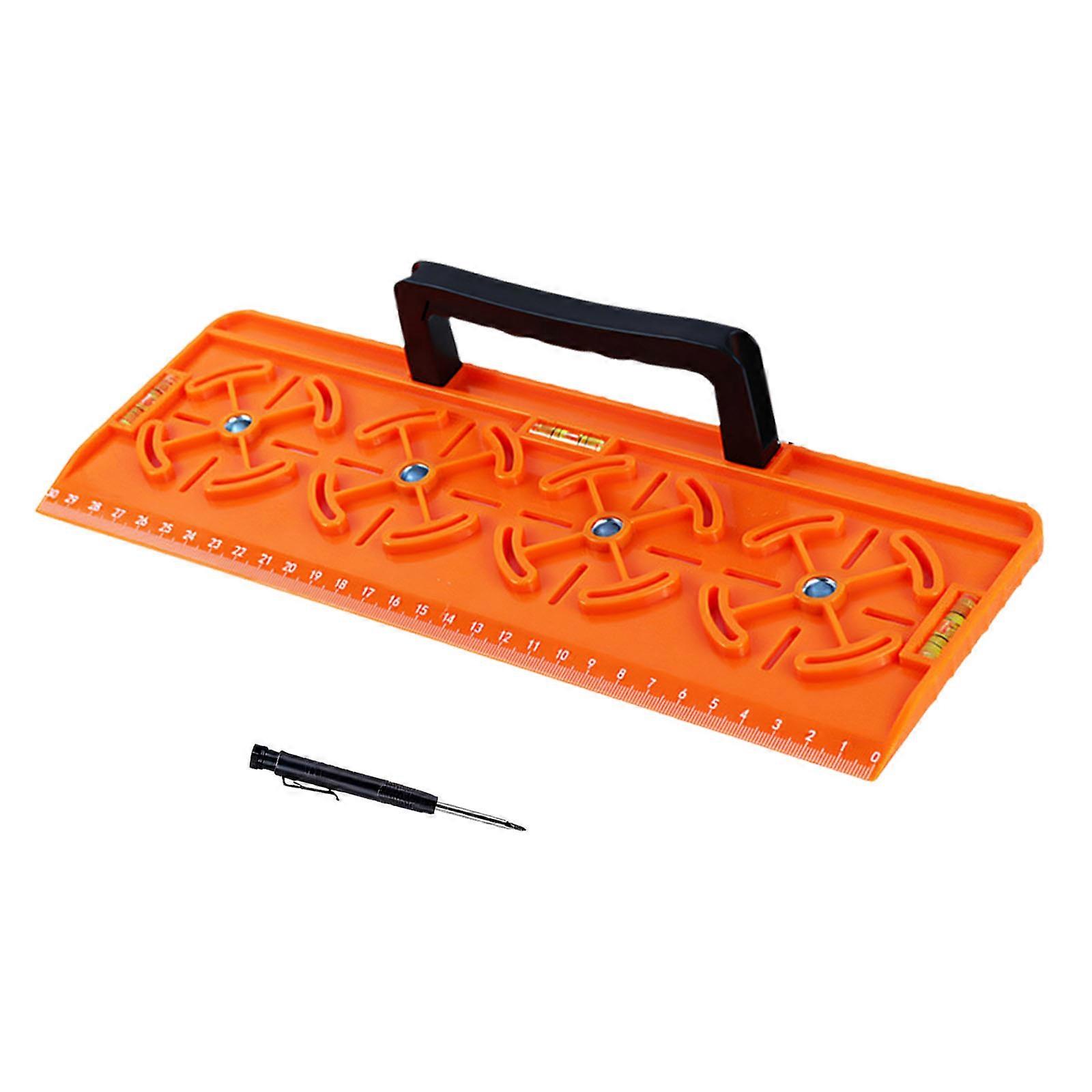 Practical Outlet Hole Positioning Panel With Removable Handle And Calibration Lines For Various utilizes  OR