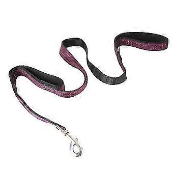 Pet Line Traction Rope Lead Leash for Large Middle Dogs Long Walking Purple,z