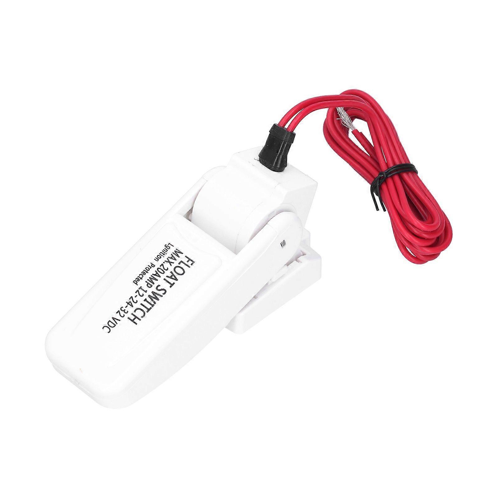 Float Switch Automatic Electric Safety Easy Clean Use Bilge Pump Switch for Electronic Engineering DC32V/24V/12V