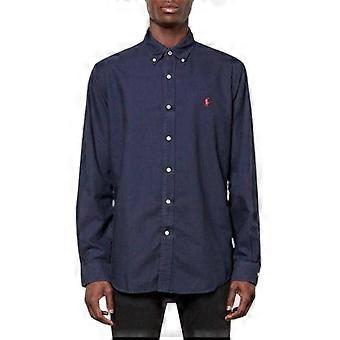 Ralph Lauren Mens Oxford Long-Sleeved Button-Down Shirt