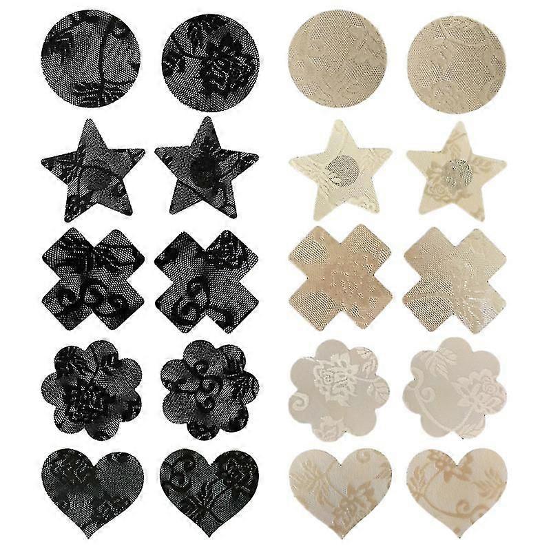 10pair pasties for bryst