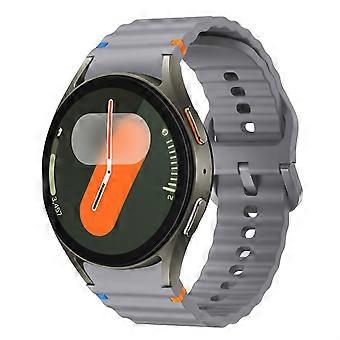 Smartwatch strap TPU silicone for Samsung Galaxy Watch 7 44/40mm replacement grey