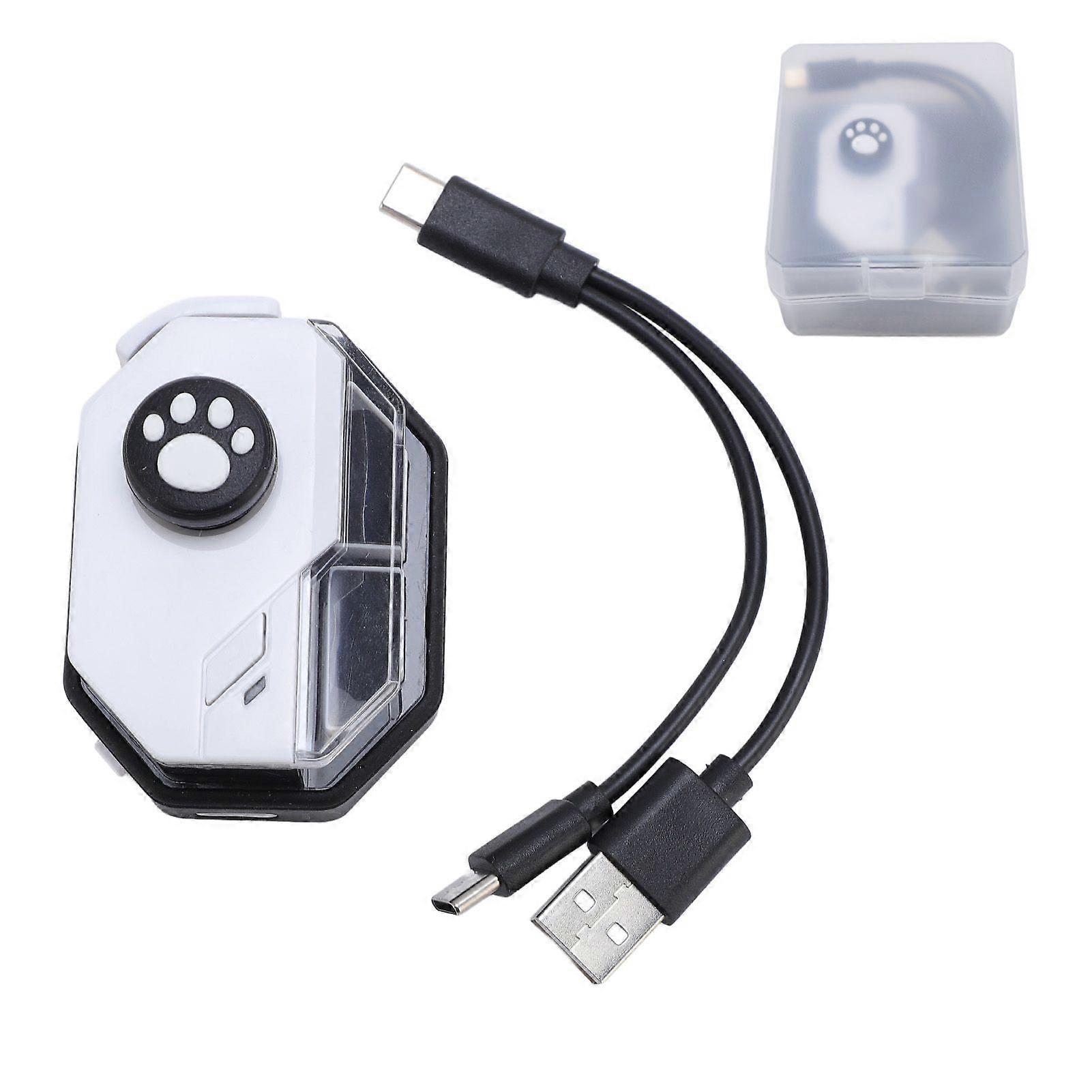 Mobile Game Joystick Wireless Bluetooth Mobile Game Controller Macro Recording 150mAh Battery for Android