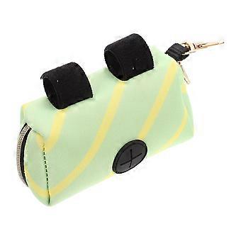 Poop Bag Holder Portable Puppy Treat Bag for Storage 2Pcs Green Design