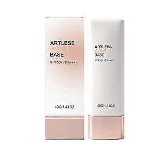 AMZ Brightening Face Primer SPF, Natural Glow Sunscreen Makeup Base 26-27