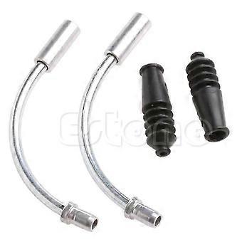 Compatible with 1 set of V-brake cable housings and plastic sheaths for bicycles and folding bikes.