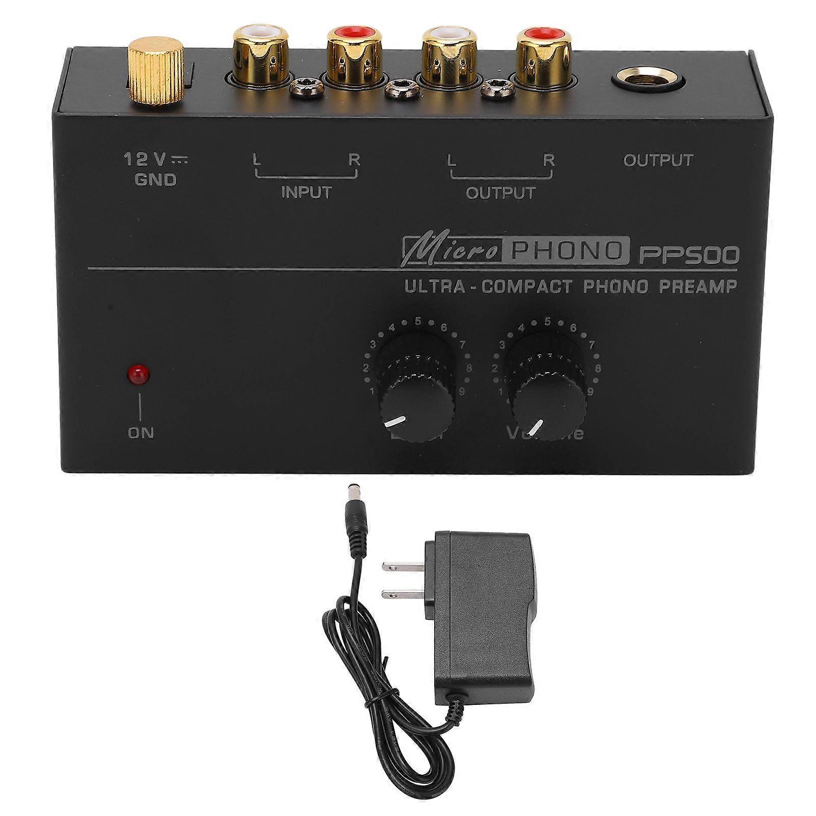 Phono Preamp Preamplifier Compact Phonograph Signal Preamplifiers