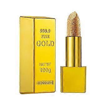 Velvet Matte Glitter Lipstick Set with Moisturizing Formula and Gold Tube for Teen Girls Party Makeup