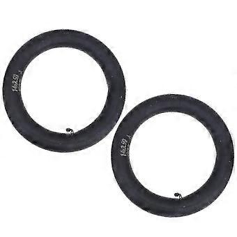 Folding Bike Inner Tubes, 2-Pack, 14x2.5 Inch, Bent Valve, Butyl Rubber, Air Tight, All Season Use, Durable Tire Accessories
