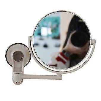 Bath Mirror Cosmetic Mirror 1X/3X Magnification Suction Cup Adjustable Makeup Mirror Double-Sided B zxfg