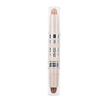 Stick contouring e illuminante a doppia punta per viso e naso, finish opaco cremoso, adatto a tutti i tipi di pelle.
