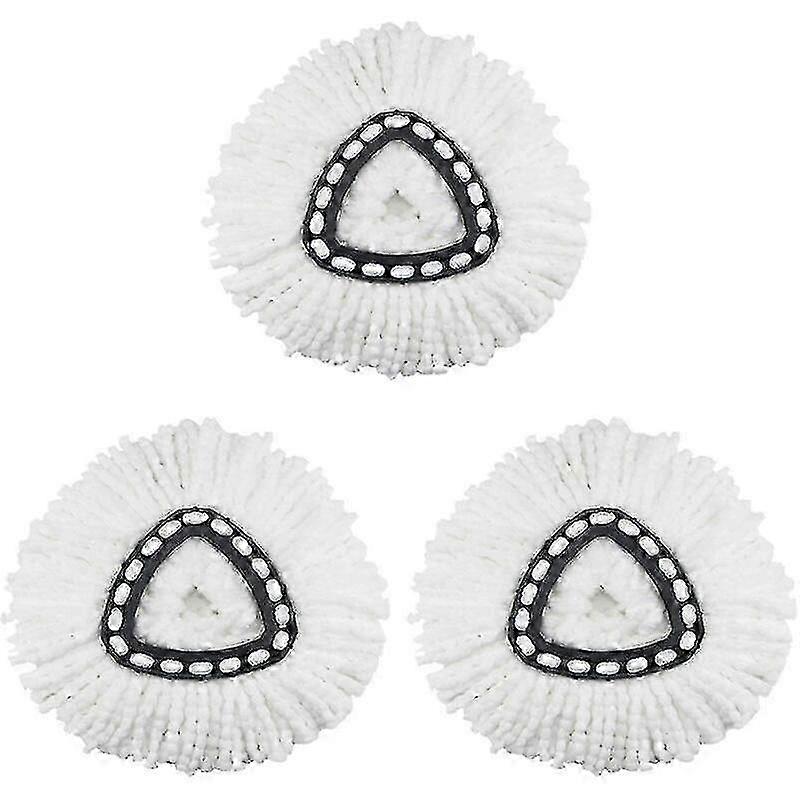 3 Pack Healwe Wring Mop Replacement Heads Mop Head Refills Replacement Mop Head