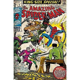 Marvel Comics Spider-Man Amazing Spider-Man #6 Puzzle CYQL-1005
