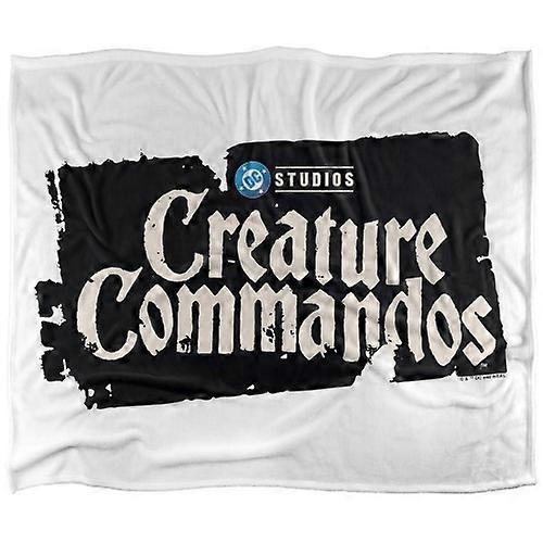 Creature Commandos Logo Blanket