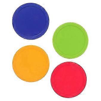 Eishockey-Pucks, Tischhockey-Pucks zum Spielen, 8 Stück, verschiedene Farben