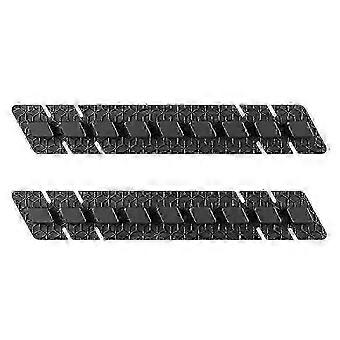 Protection de cadre de vélo en silicone double couche noire pour VTT et vélo de route, résistante aux chocs E214