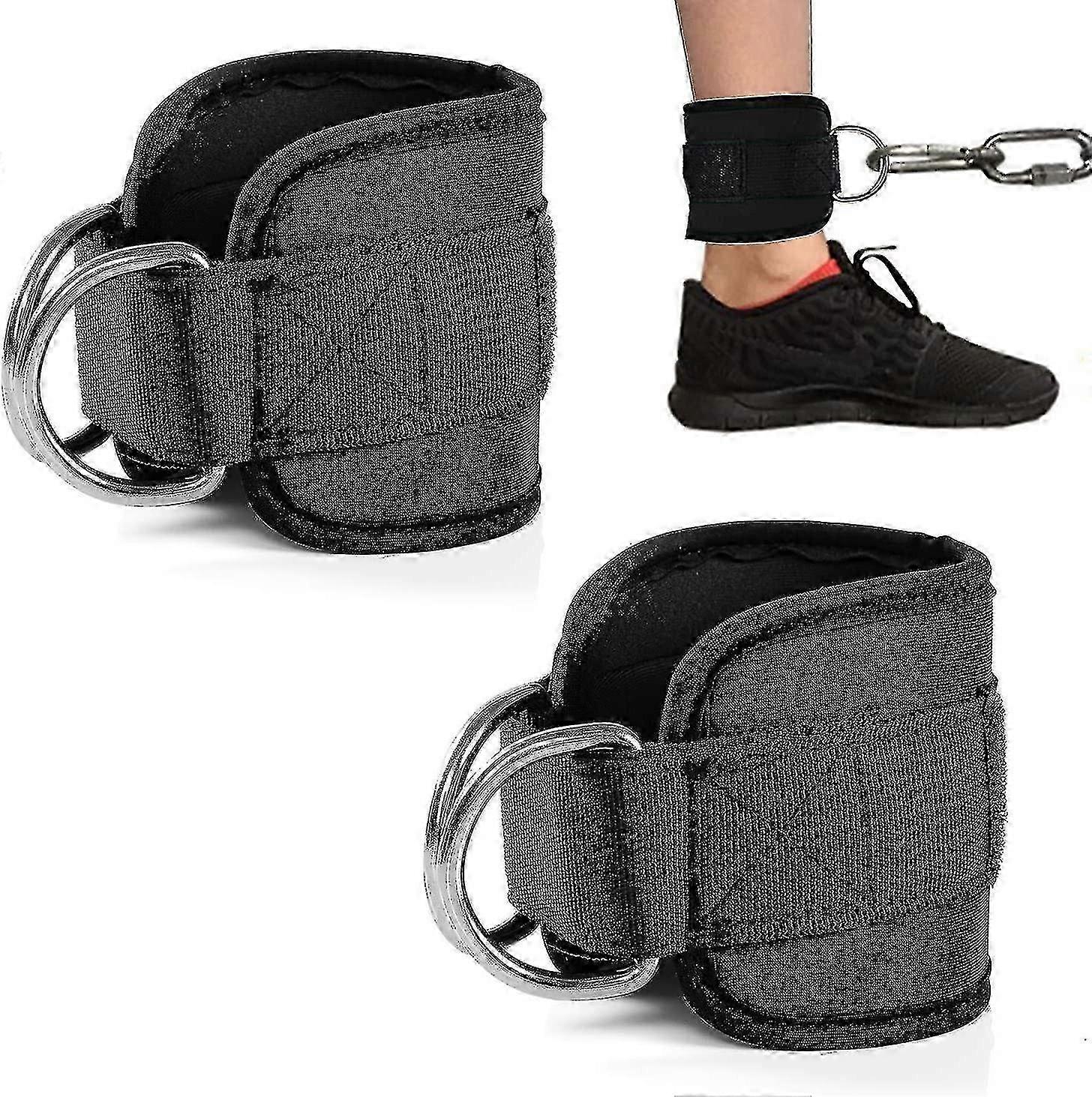 Fitness Ankle Straps compatible with Cable Machines