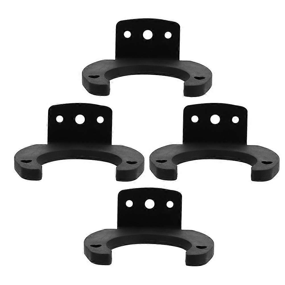 Microphone Wall Rack for Mic Holding 4Pcs Wall Mount Mic Stand Bracket