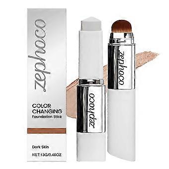 2-in-1 Farbwechsel-Foundation-Stift mit Pinsel - Blanc Cover Cream für langanhaltendes Gesichts-Make-up