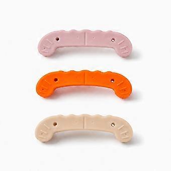 3er-Pack Nasenstützstreifen zur Anhebung des Nasenrückens, wiederverwendbar, verstellbar, atmungsaktiv, Nasenflügel-Aufkleber