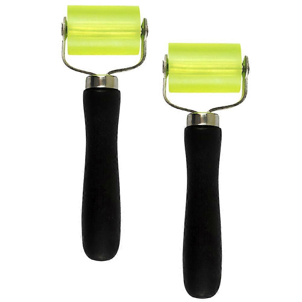 Wallpaper Application Roller for Seam Smoothing 2Pcs Assorted Colors