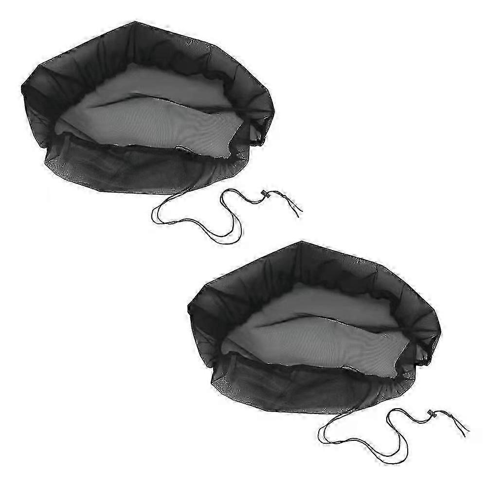 2 Pcs Net For Rain Barrel, 95 Cm With Drawstring