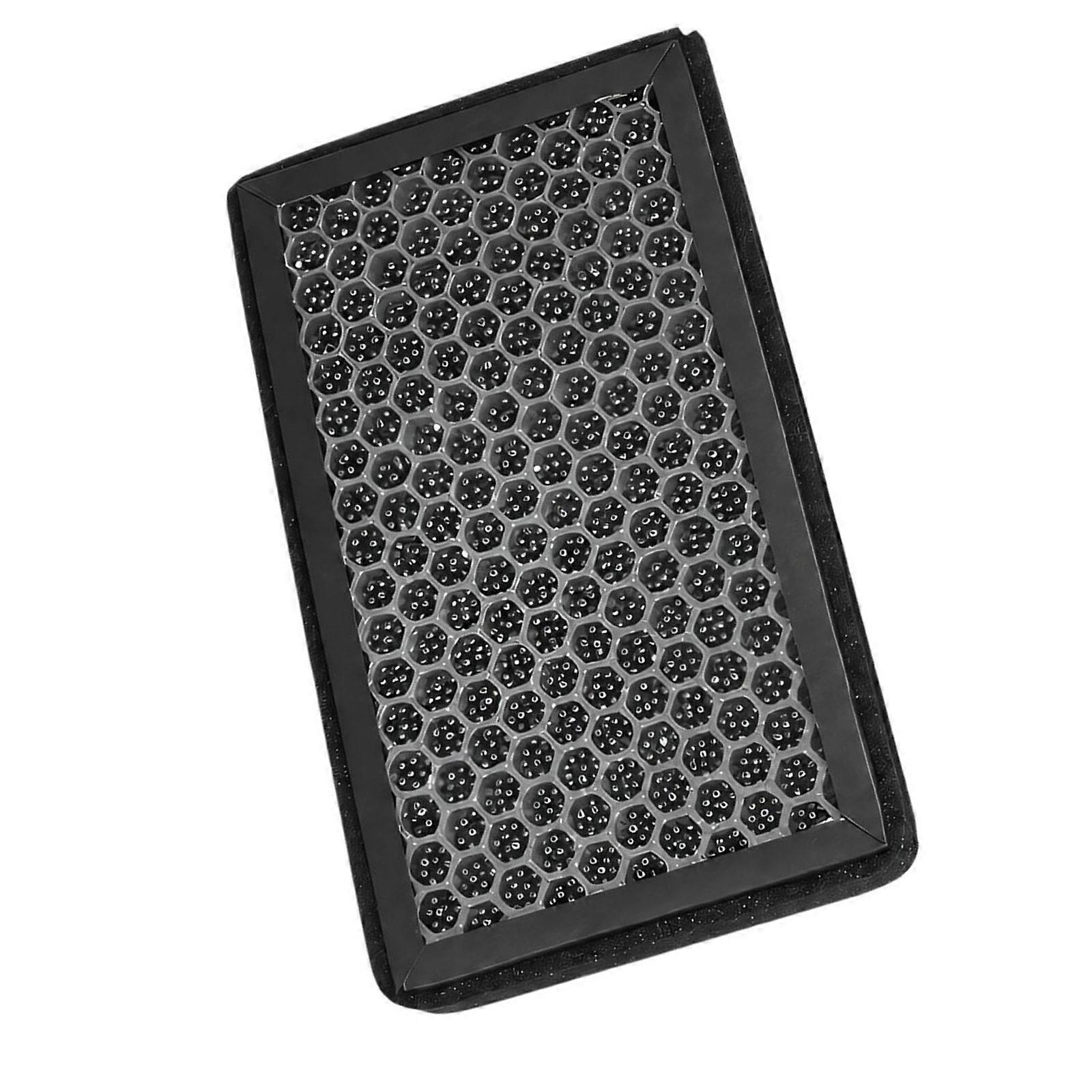 Home Air Conditioner Replacement Filter Pleated Intake Insert with Rectangular Framed Design, 24.2x14.1cm Size Reference for Cooling and Heating