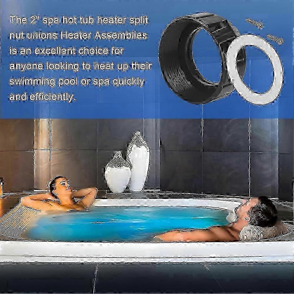 2 Inch Spa Split Nut Union Repair Kit