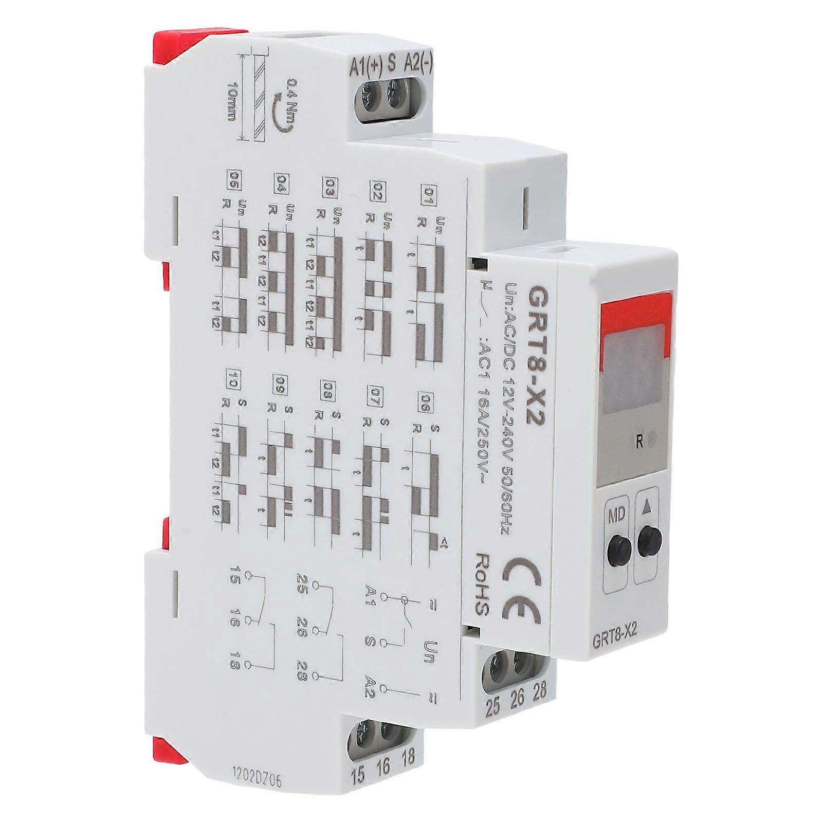Time Relay Delay Timer Controller Adjustable Digital Display Control Switch AC DC 12V?240V