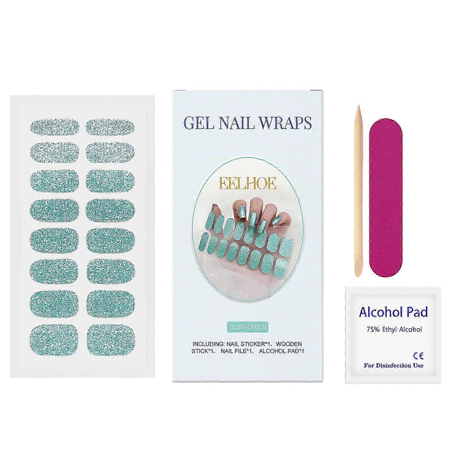 2pcs Soft Gel Nail Art Paper Set