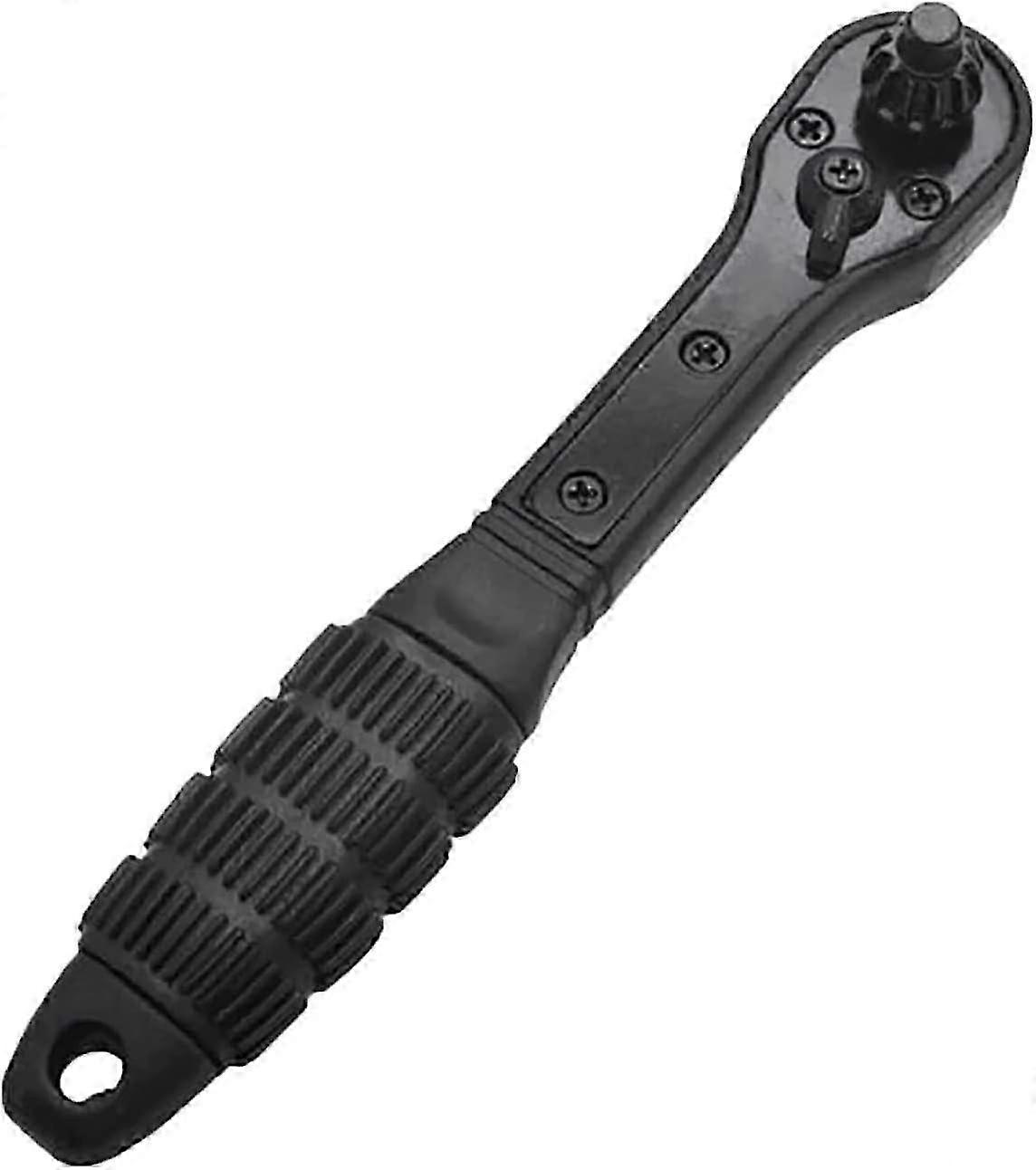 Dual-Head Ratchet Drill Chuck Key