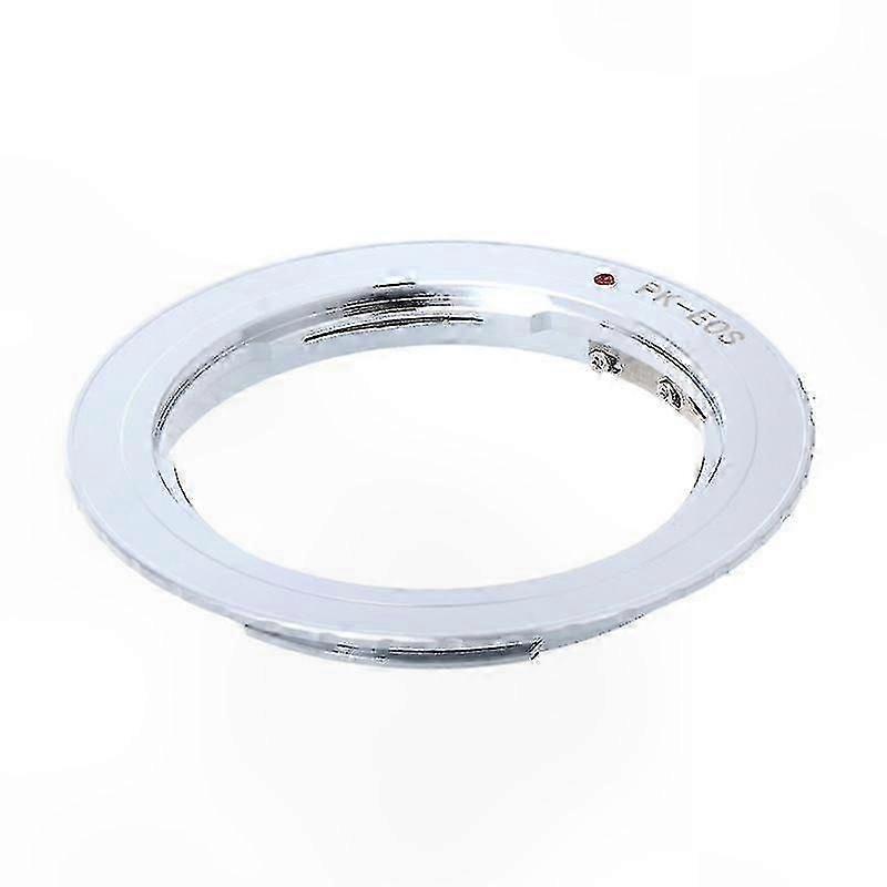 Lens Mount Adapter Ring for Pentax PK to Canon EF EOS Camera Compatibility
