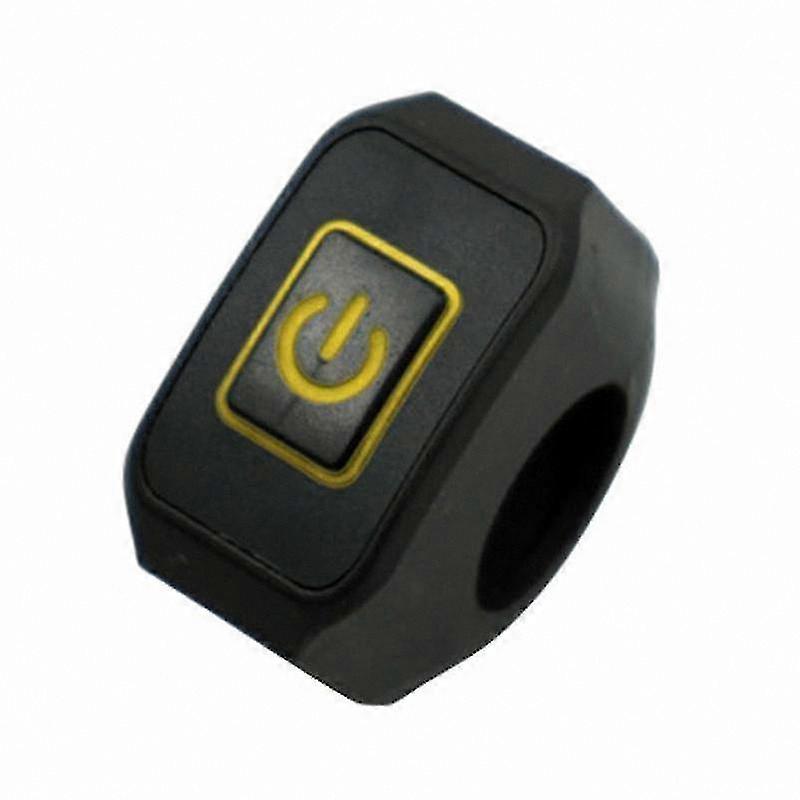 Visual Feedback & Simple Control compatible with Motorcycle Handlebar Switch with Momentary Button & LED Lamp compatible with Electric Car, 22mm