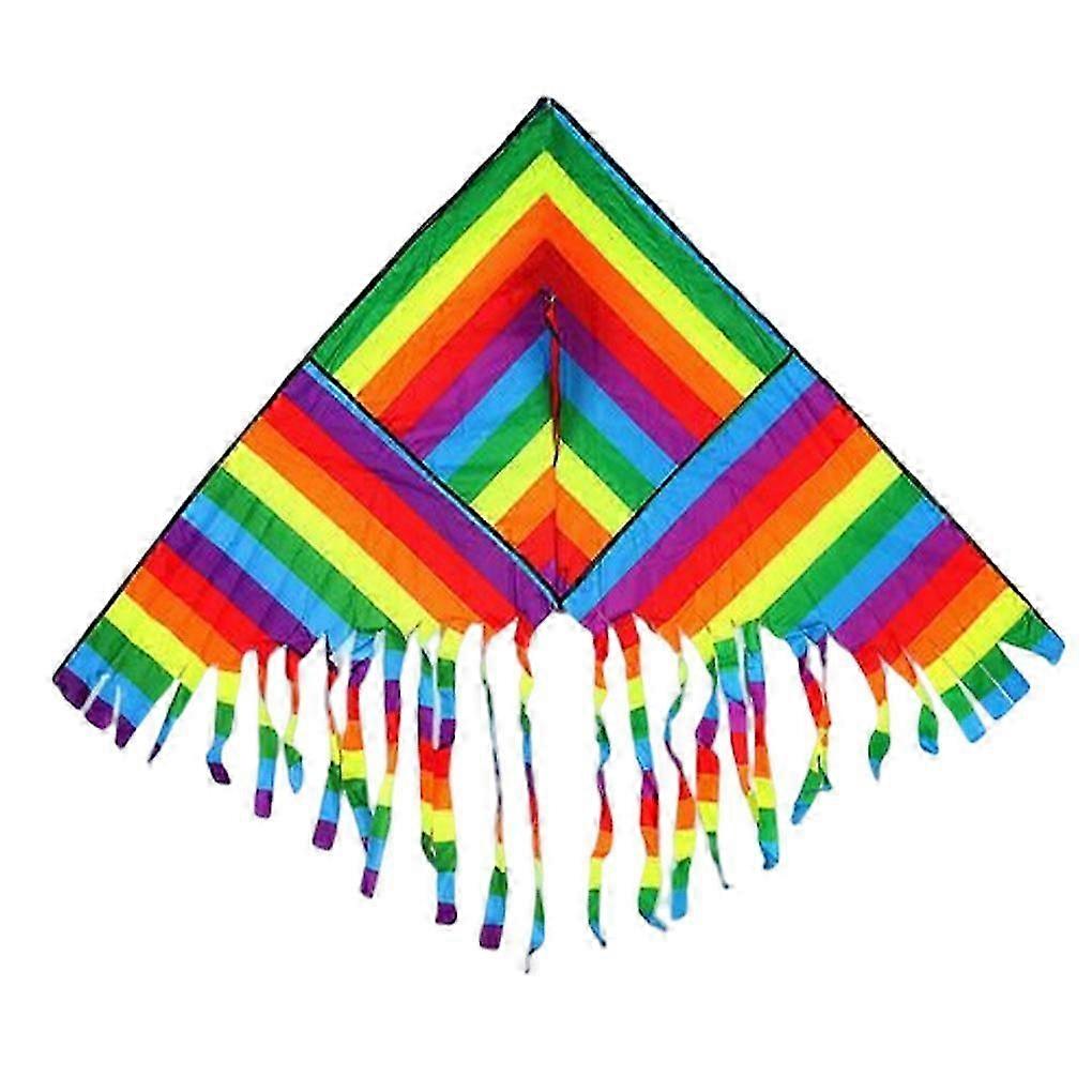 Durable Long-Tail Kite Rainbow Reusable