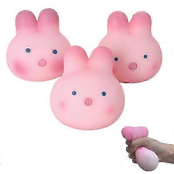3.5 Inch Light-Sensitive Squish Bunny